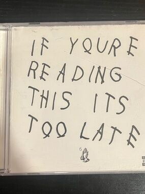 If You're Reading this It's Too Late by Drake (CD, 2015)